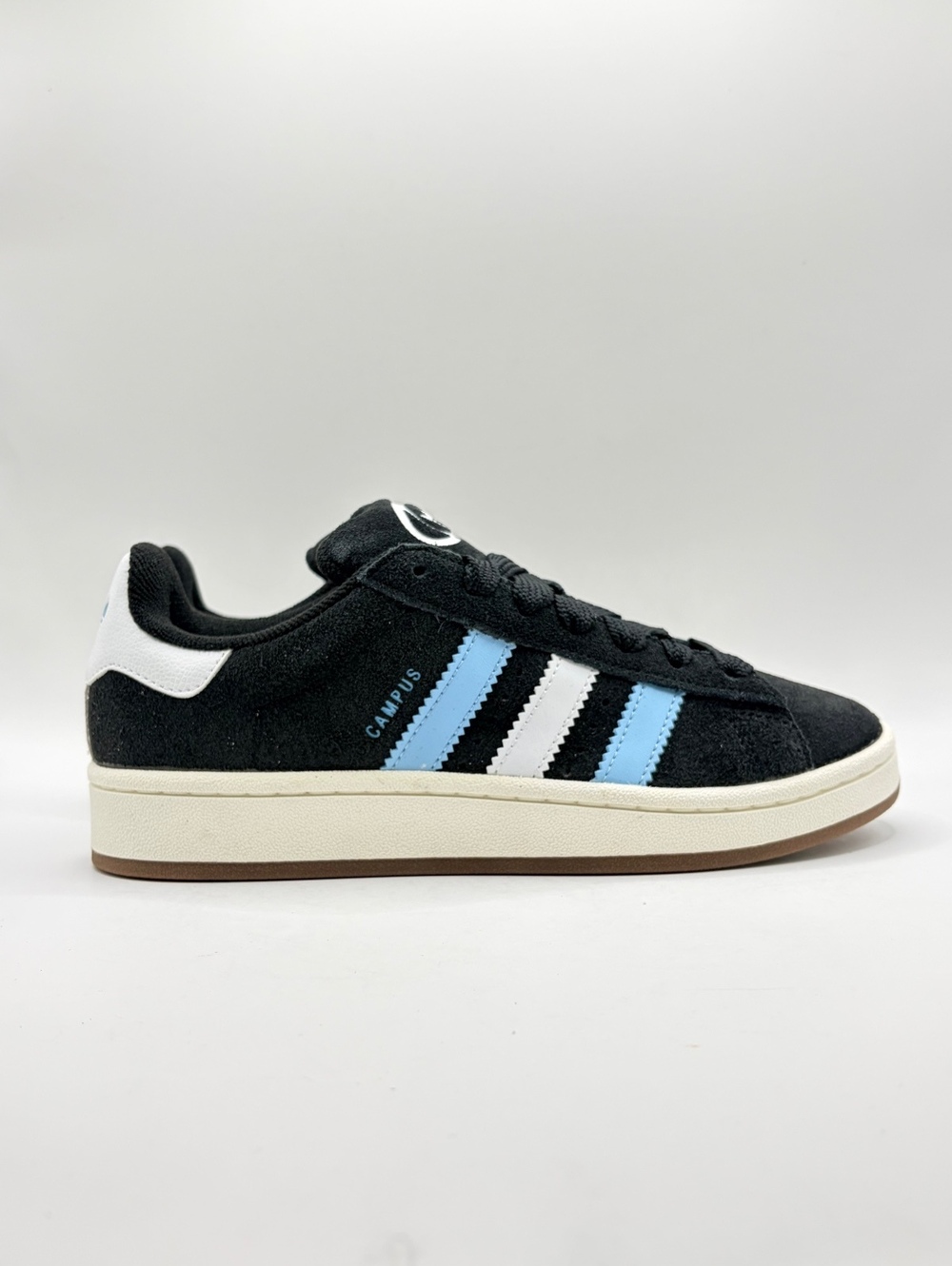 Adidas Campus 00s J sneaker in Black White and Cloud Blue 6 Youth / 7 Womens NEW